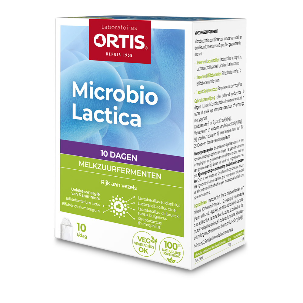 Ortis Microbio lactica sachets 10x10g PL33/142